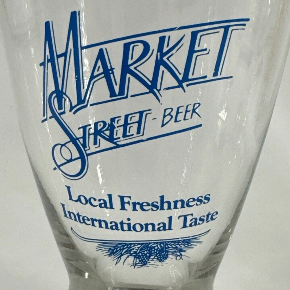 Beer‎ Liquor Glasses Lot of 5 Market St Seagrams Kriek King Stefans Barware